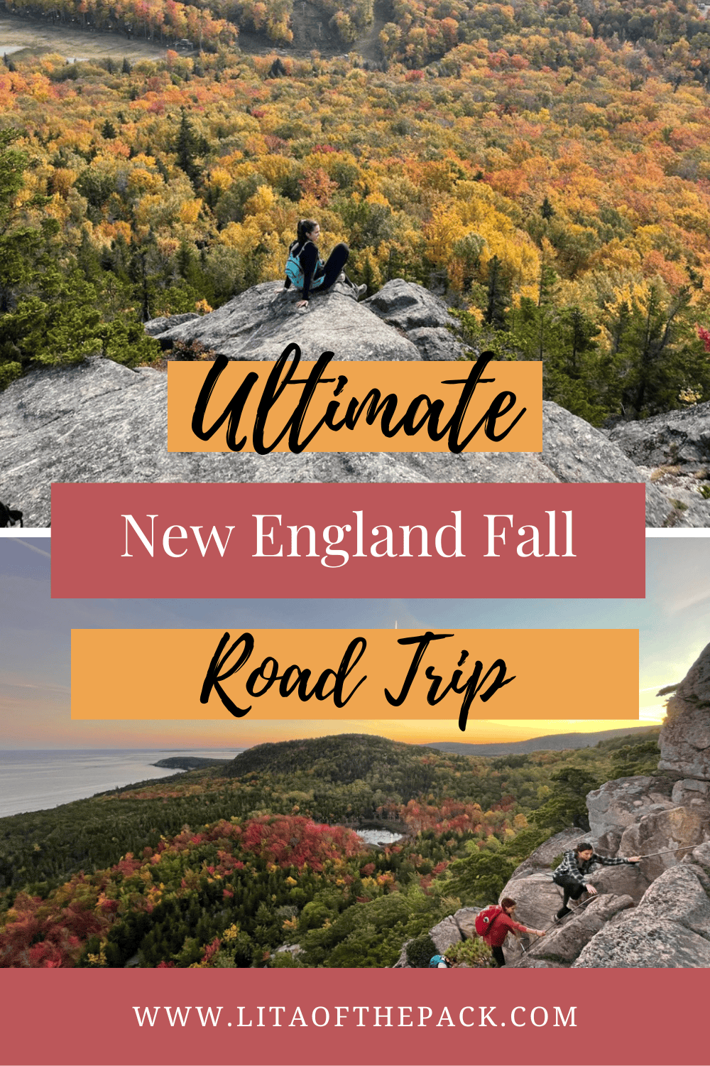 The Best New England Fall Road Trip Itinerary - Lita of the Pack