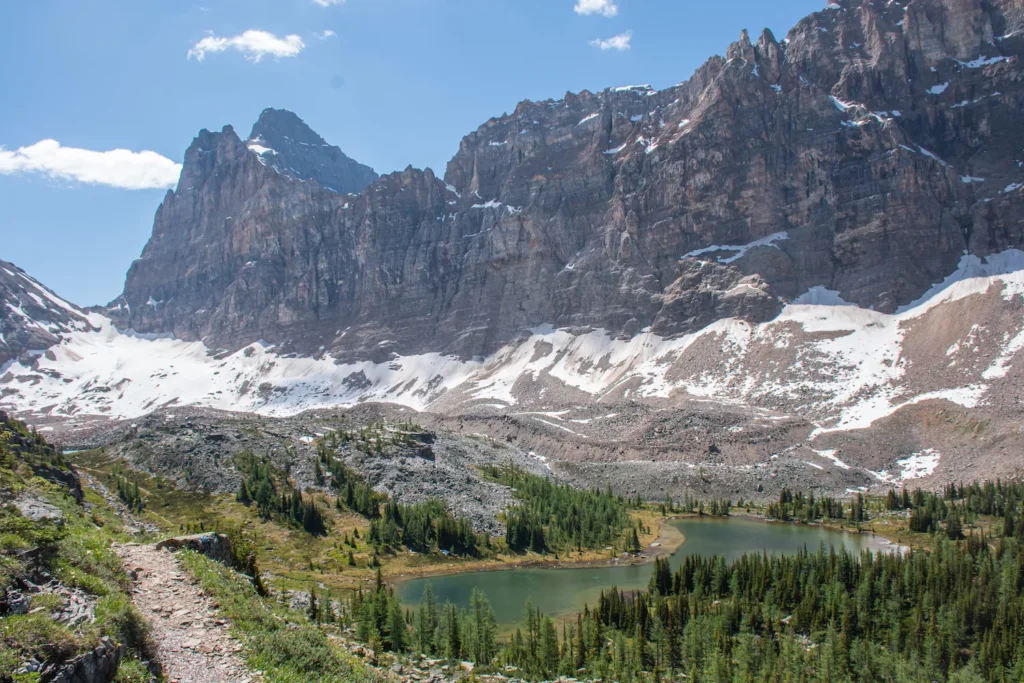 Hungabee Lake