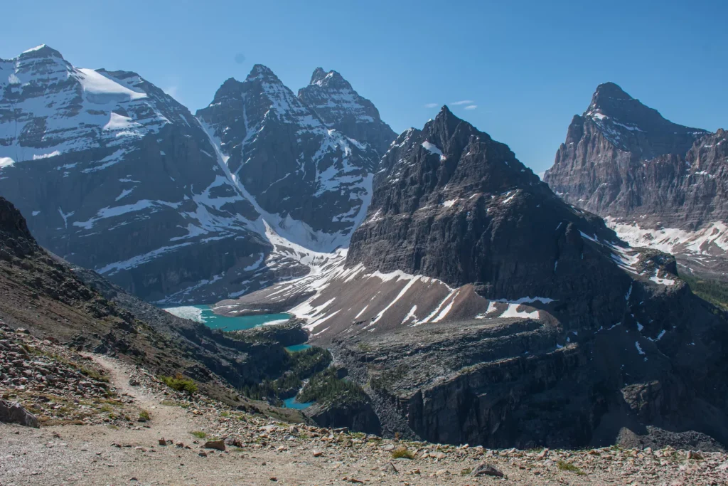 Views over Lake Oesa from the Ridgeline