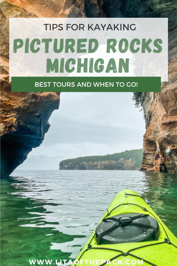Pictured Rocks Canoe Guide to Kayaking the Pictured Rocks Michigan - Lita of the Pack