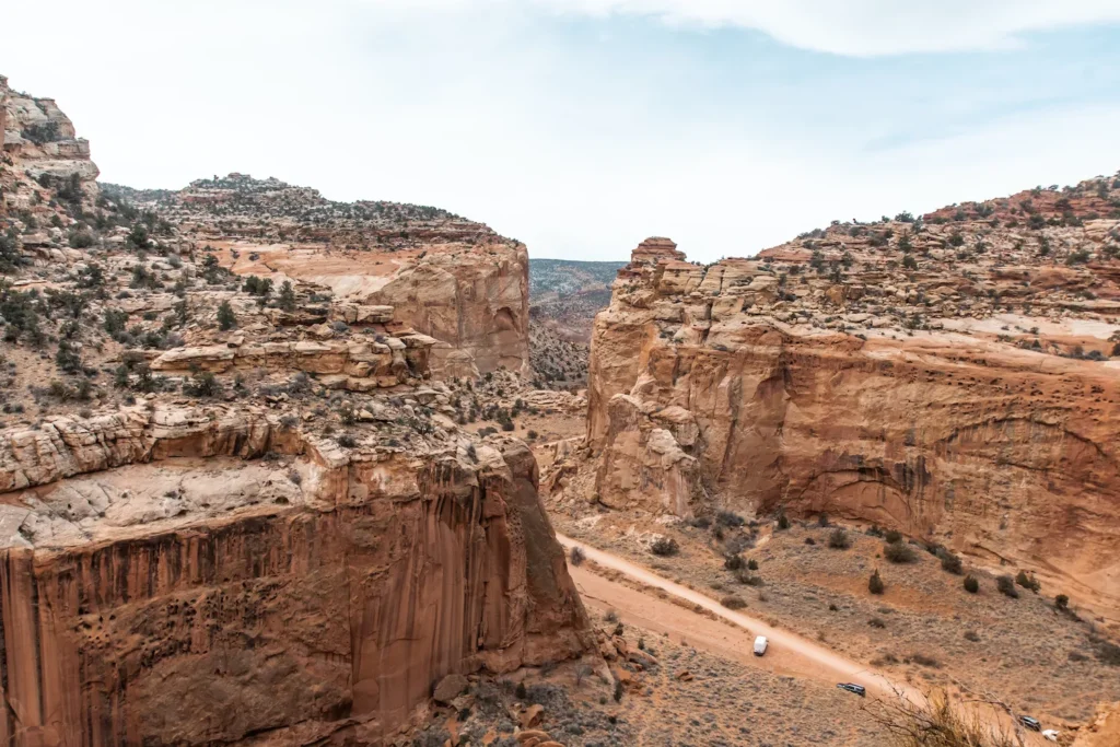 Views over Capitol Reef from the hike