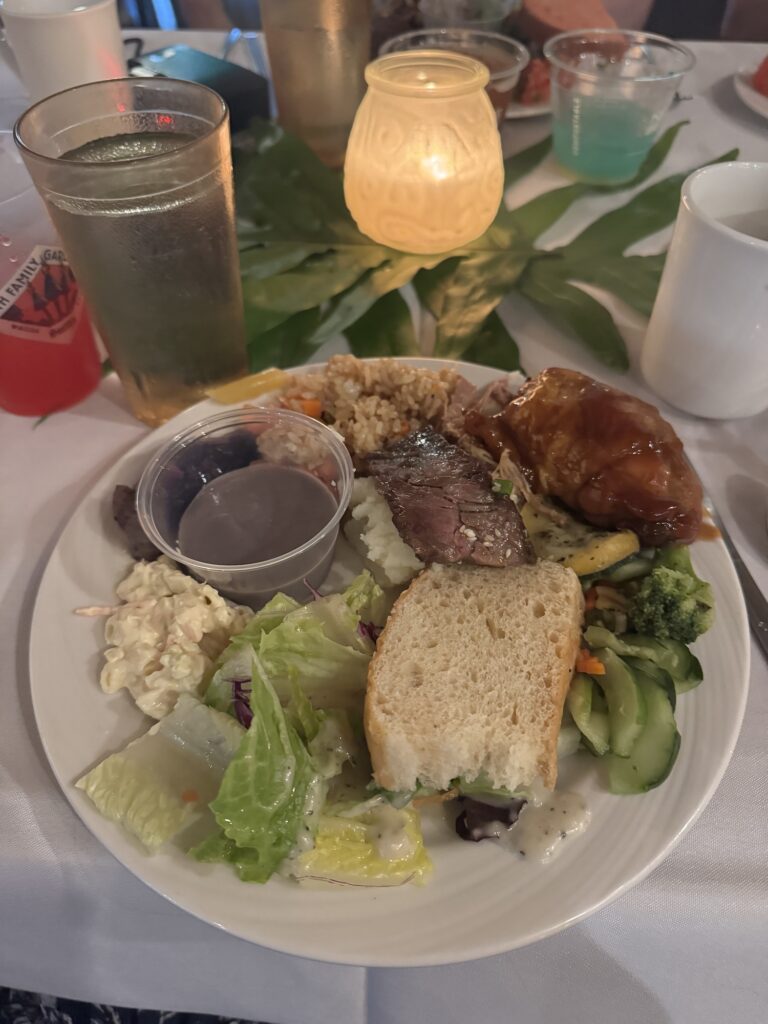 Buffet plate from Smiths Garden