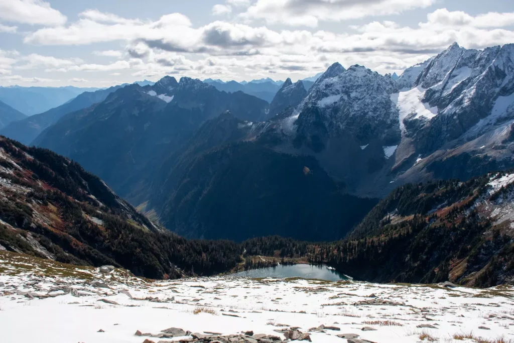 Mountains at Sahale Arm on Cascade Pass