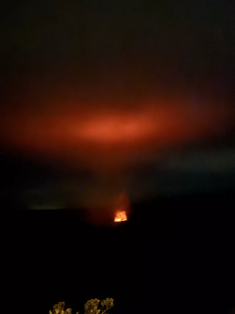 Volcano House views of kilauea crater in hawaii volcanoes national park