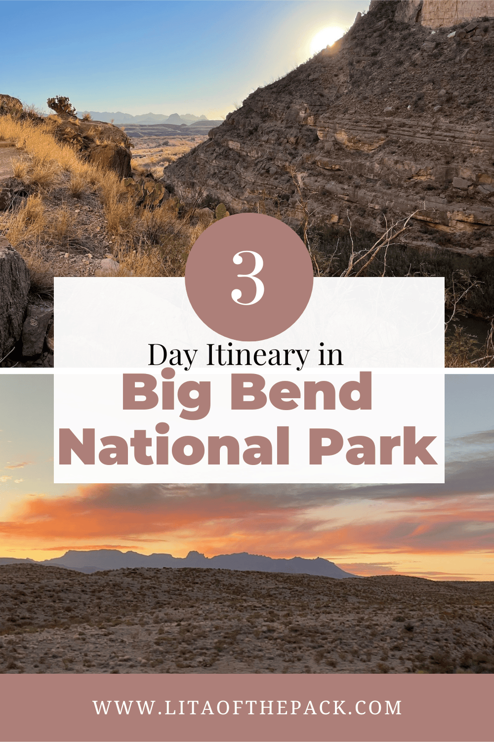 The Perfect 2-3 Day Big Bend National Park Itinerary - Lita of the Pack