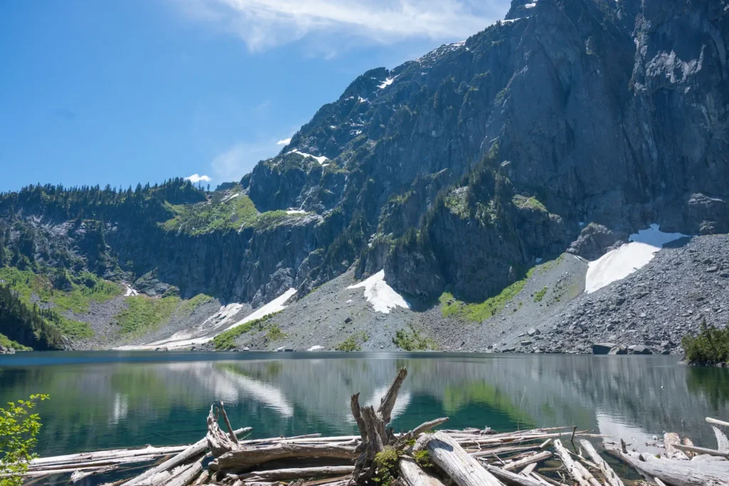 Lake Serene looking peaceful in Washington
