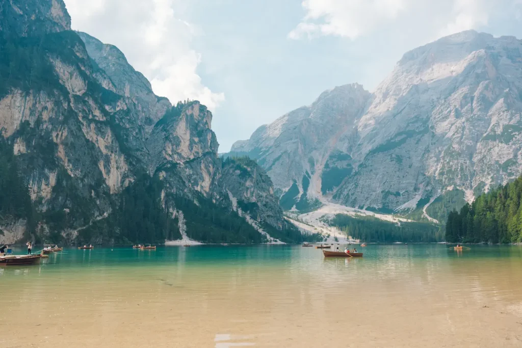 Dark Turquoise of Lago di Braes