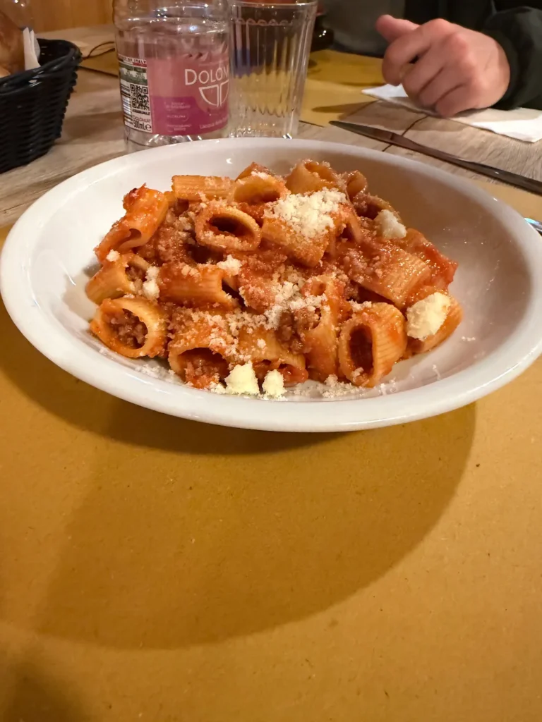 Pasta dinner
