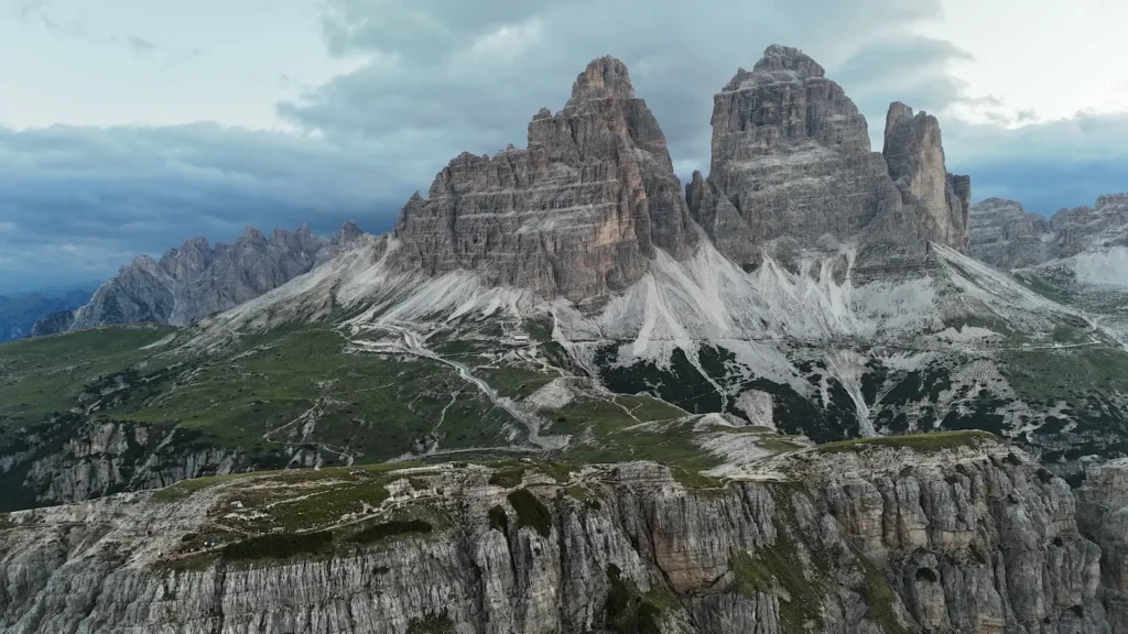 Tre Cime from Above