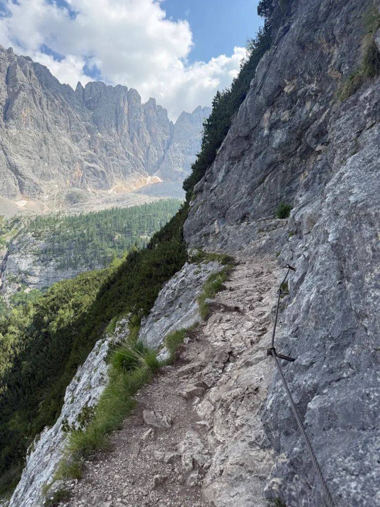 the ledges on the trail