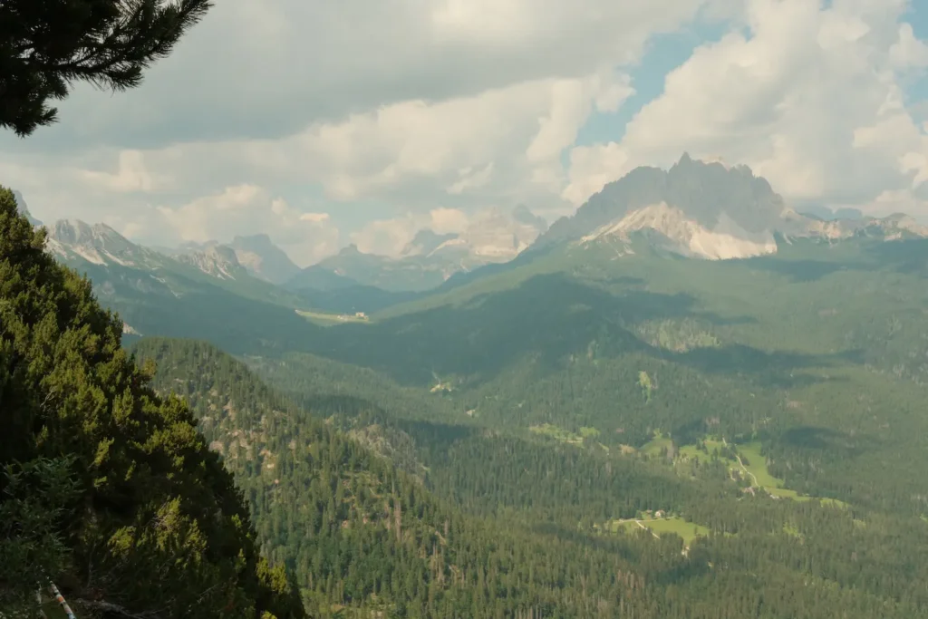 Beautiful Views in June of Dolomites